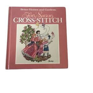 Vintage Better Homes and Gardens Four Seasons Crosstitch Patterns 1990